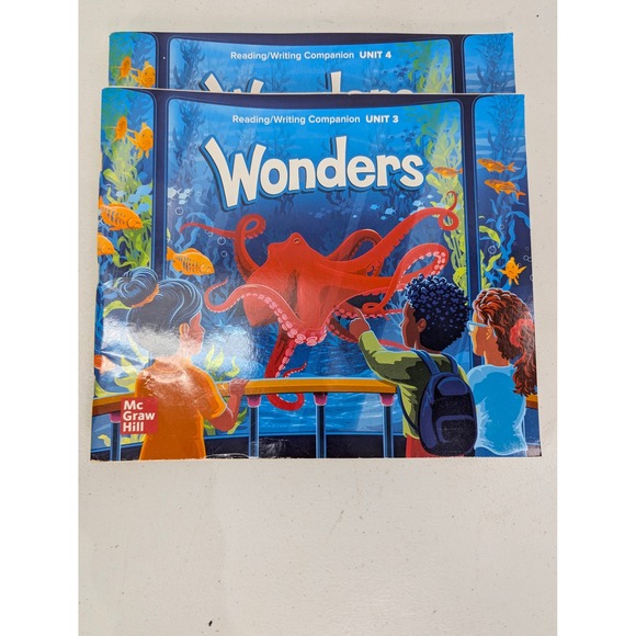 McGraw Hill Wonders Reading/Writing Companion Grade K | Units 1–4 Workbook Set - Picture 3 of 11
